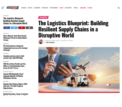 the logistics blueprint